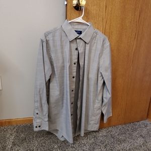 Grey Apt 9 Slim Fit Dress Shirt